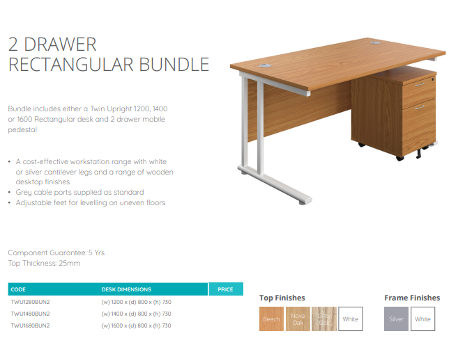 DESKS AND OFFICE TABLES