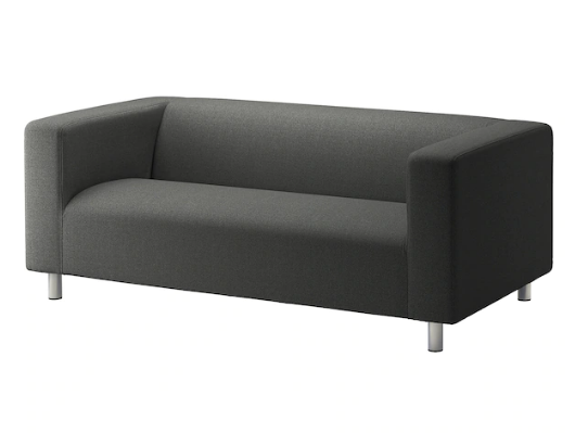 SOFA, ARMCHAIR/ TUBCHAIRS AND COFFEE TABLES AND UPLIGHTERS