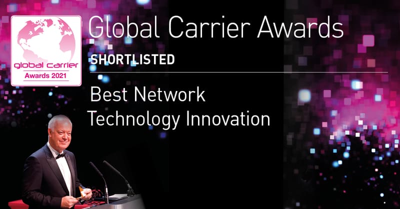 RtBrick shortlisted for Best Network Technology Innovation at the Global Carrier Awards