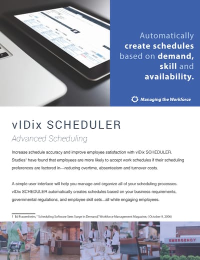 vidix SCHEDULER image