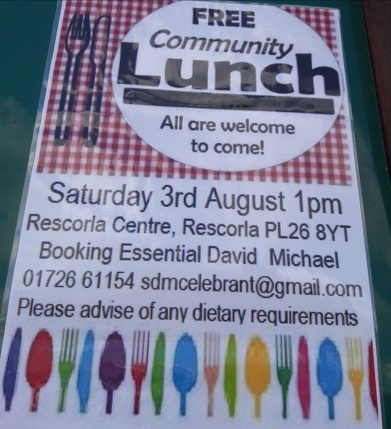 Free Community Lunch.