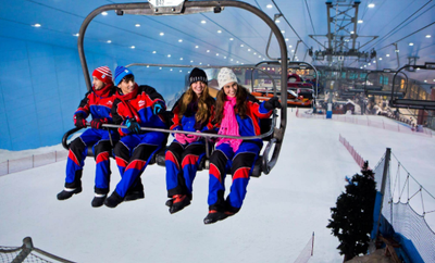 Relish a Hot Summer Day at Ski Dubai
