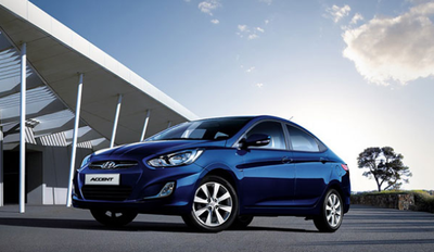 Driving in the city in Dubai