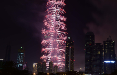 A location to take a look at New Year's Eve Fireworks in Dubai