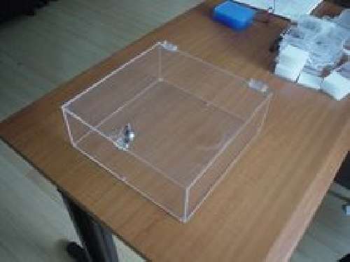 Acrylic security box