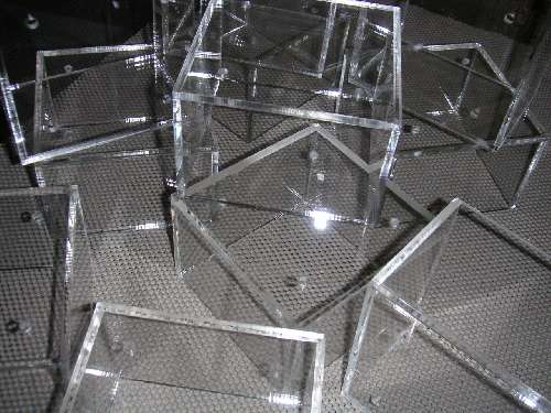 5 sided acrylic box