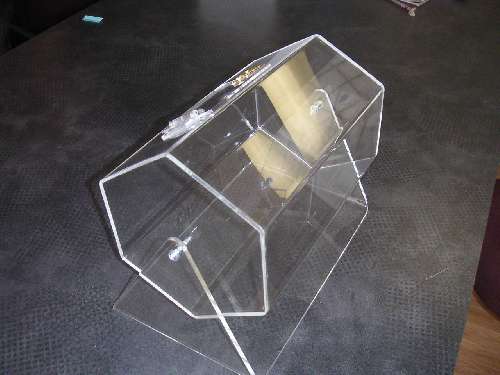 Custom acrylic raffle box