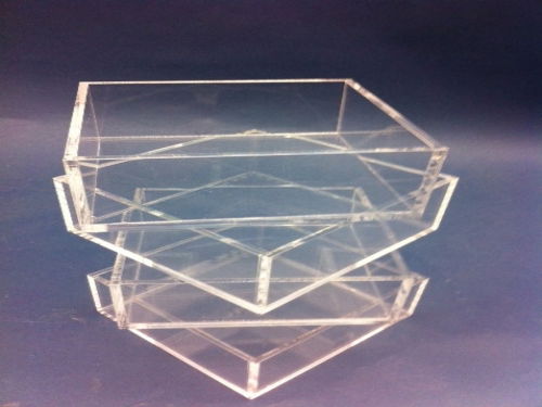 Small acrylic trays