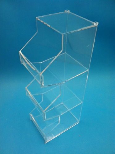 3-tiered plexiglass stand