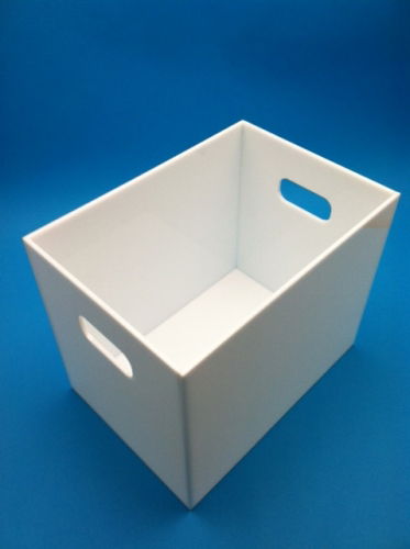 Large plexiglass storage box