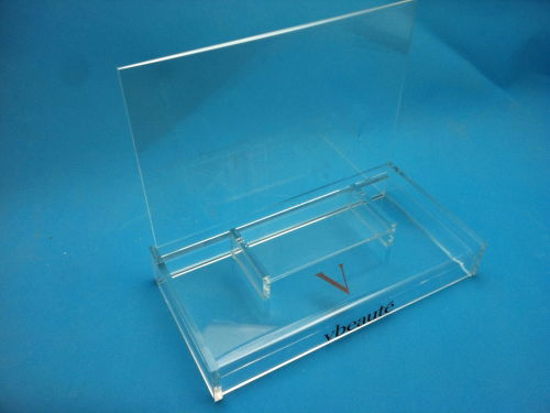 Acrylic cosmetic display stand