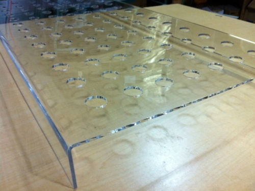 Acrylic cupcake riser