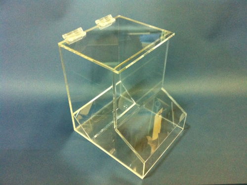 Plexiglass candy bin