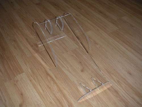 Custom acrylic display