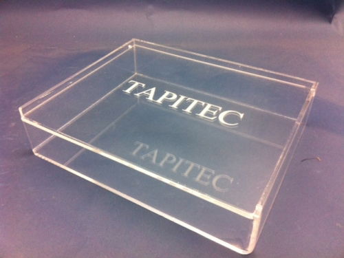 Acrylic box with lid