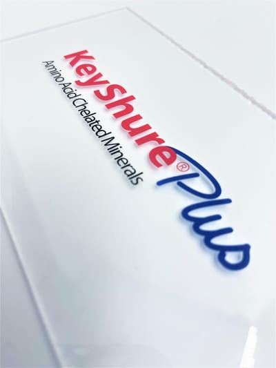 Custom Vinyl Work on Acrylic