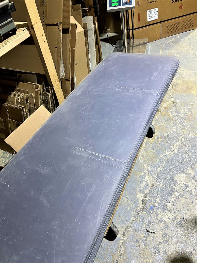 Custom Lexan Polycarbonate Sneeze Guard - Akrylix