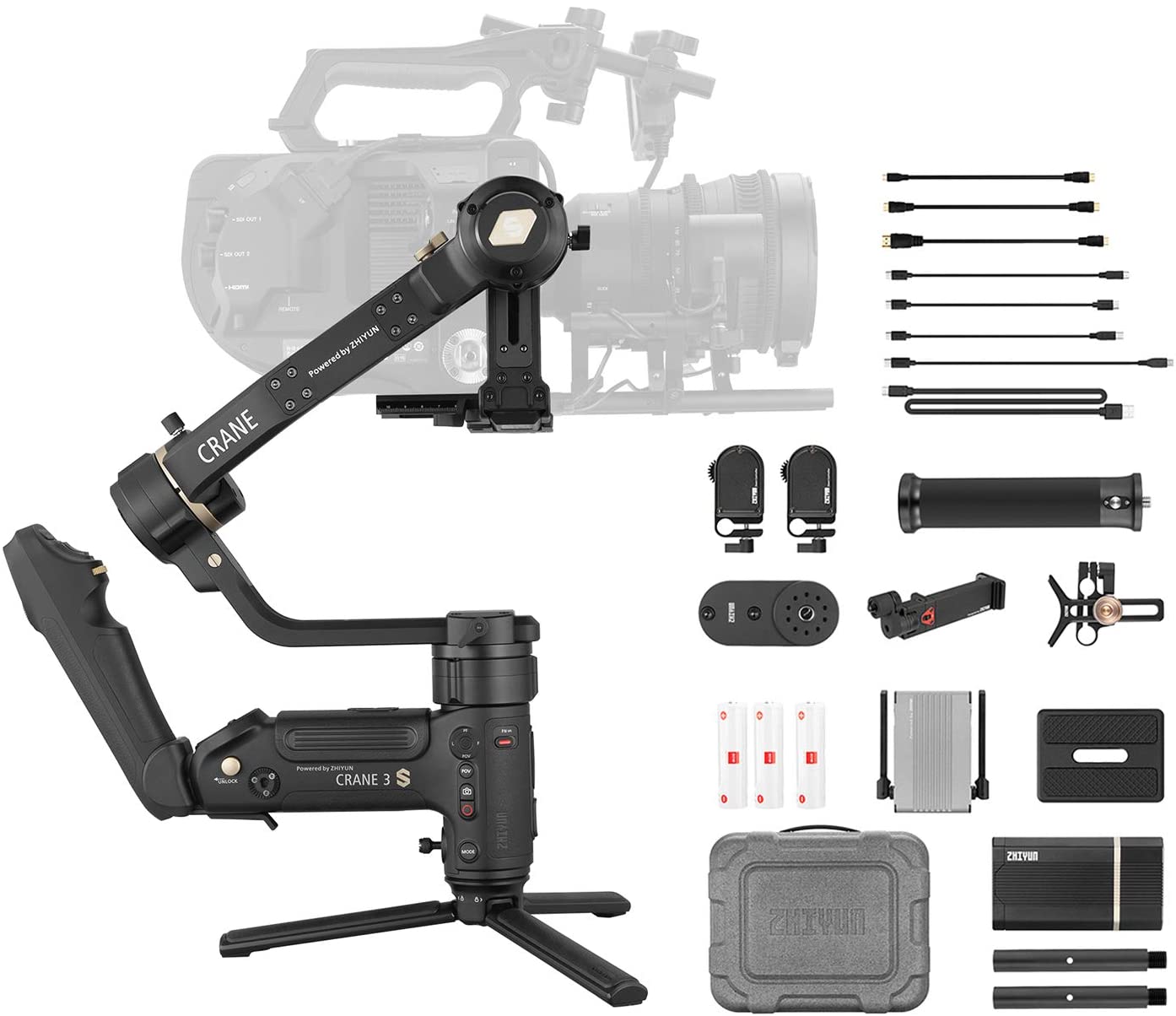 ZHIYUN Crane 3S Pro Camera Stabilizer System