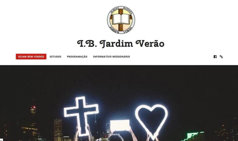 Site da Igreja Batista Jardim Verão
