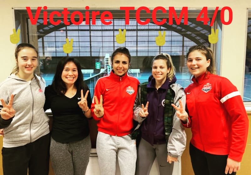 ÉQUIPE 1 VICTOIRE 4/0