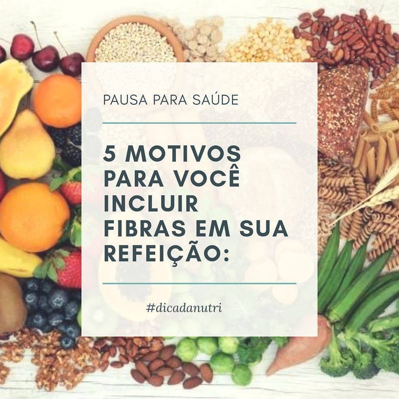 5 motivos para você incluir fibras na sua alimentação
