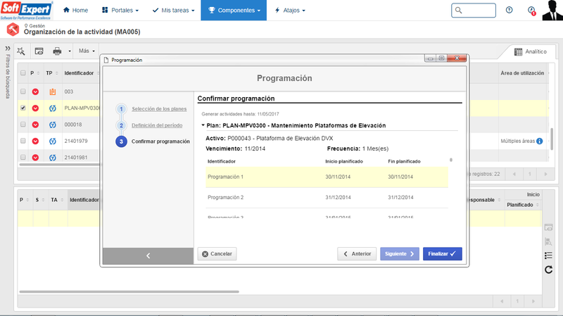 SoftExpert Mantenimiento