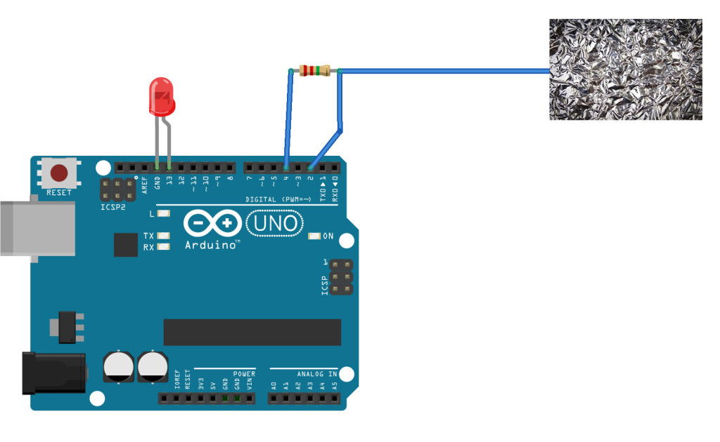 CAPACITIVE SENSOR, INTERRUTTORE A SFIORAMENTO