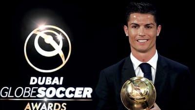 Cristiiano Kembali Mendapatkan Penghargaan Dari Globe Soccer