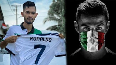 Martinus Sudah Dapat Izin Dari Ronaldo Untuk Lelang Jersey