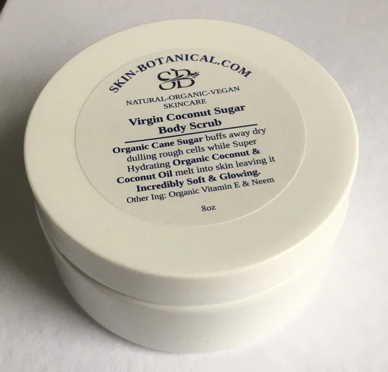 Organic Virgin Coconut & Sugar Body Scrub