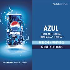 Cuando usar el color azul image