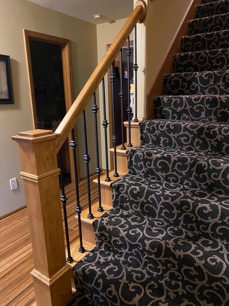 Staircase Before and After