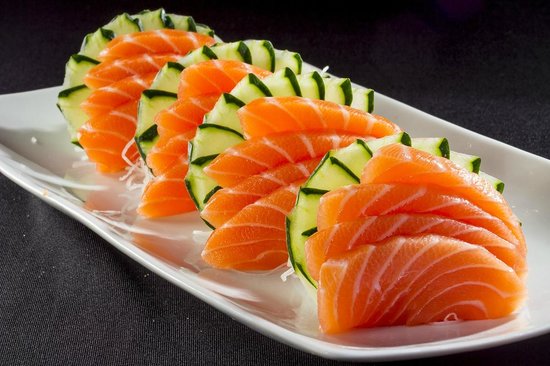 Sashimi de Salmão