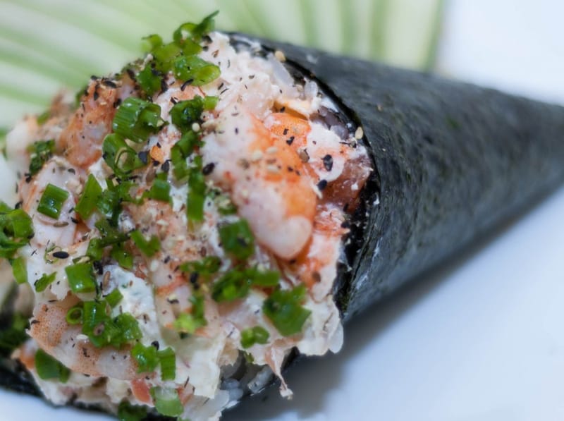 Temaki de Camarão