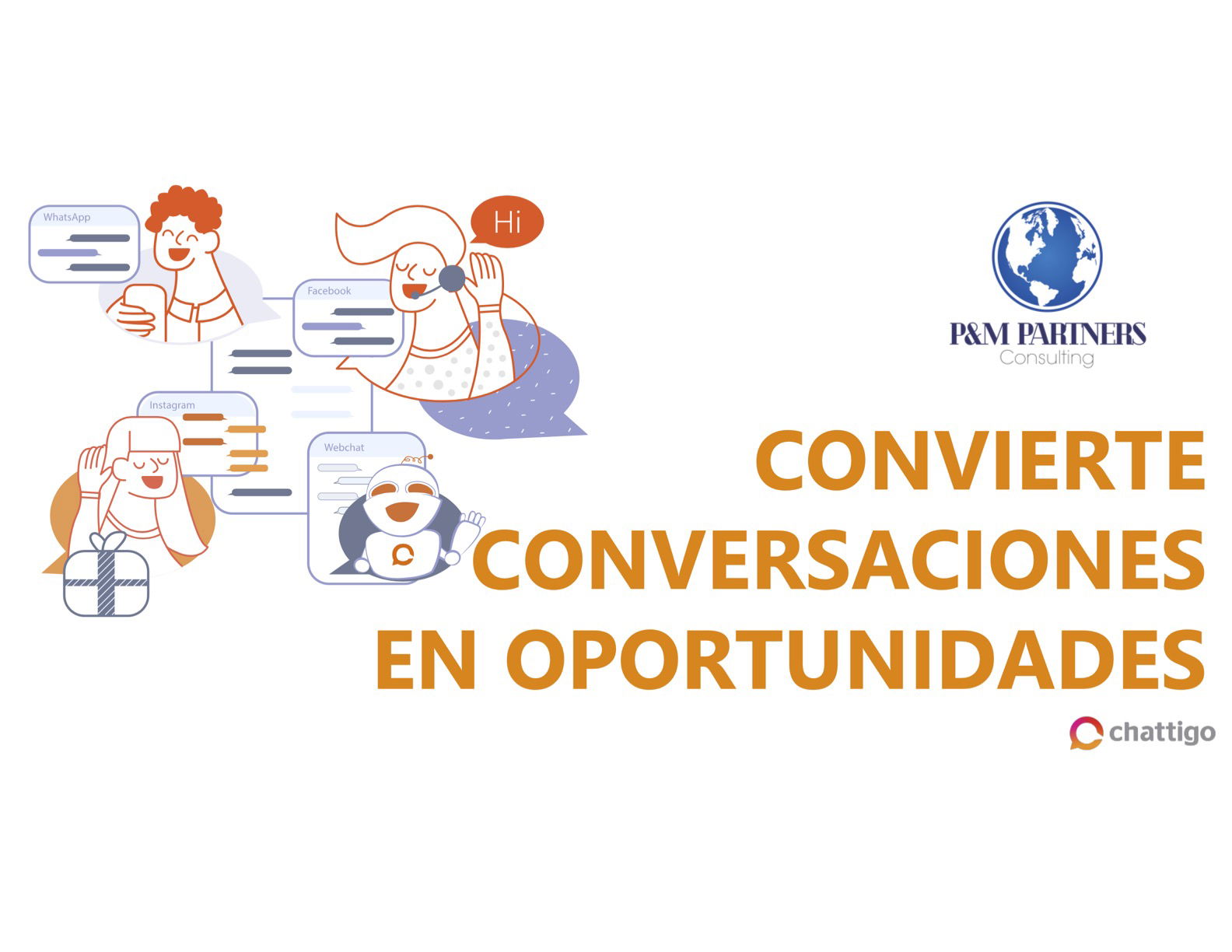 Convierte Conversaciones en Oportunidades con Chattigo