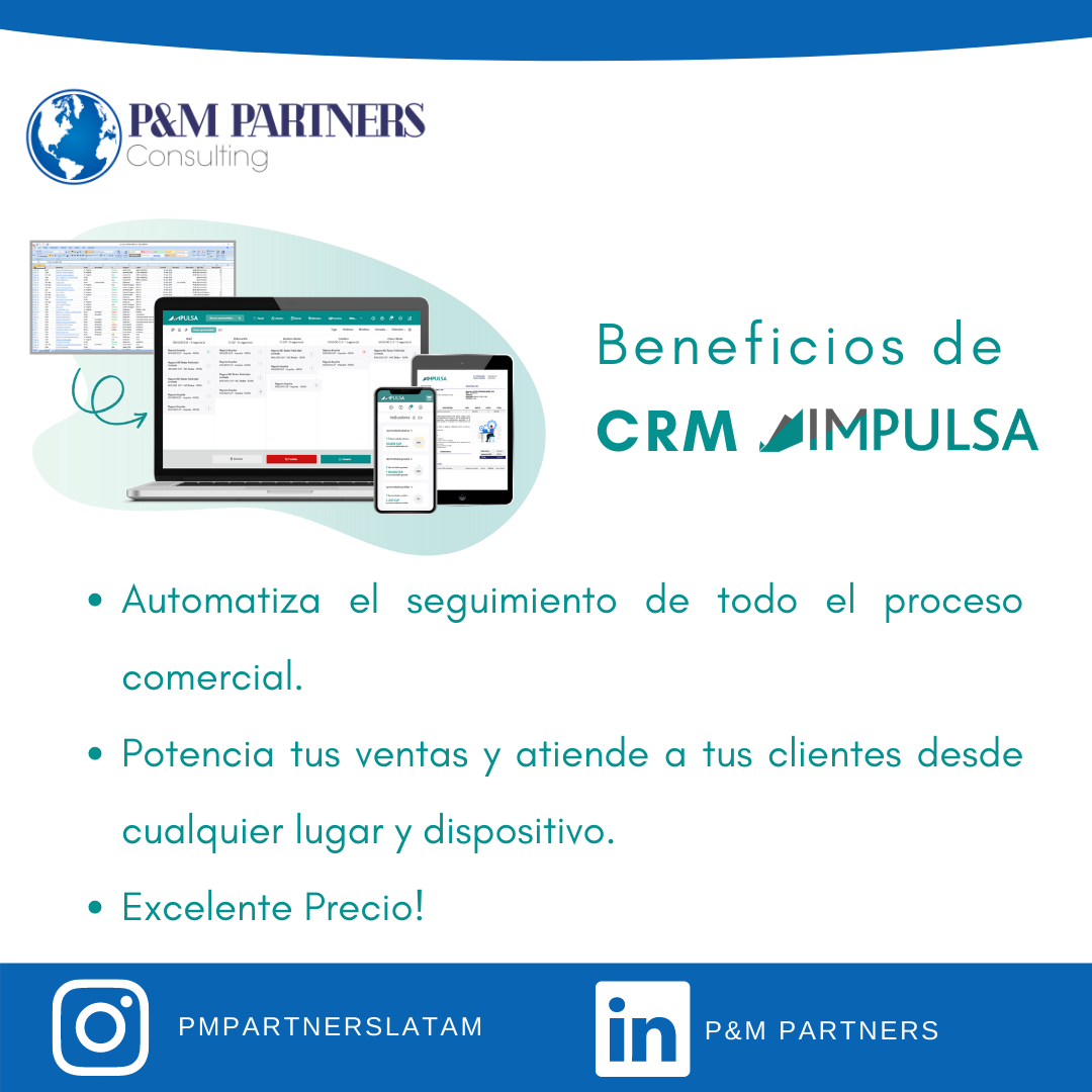 Beneficios de CRM Impulsa en Panamá