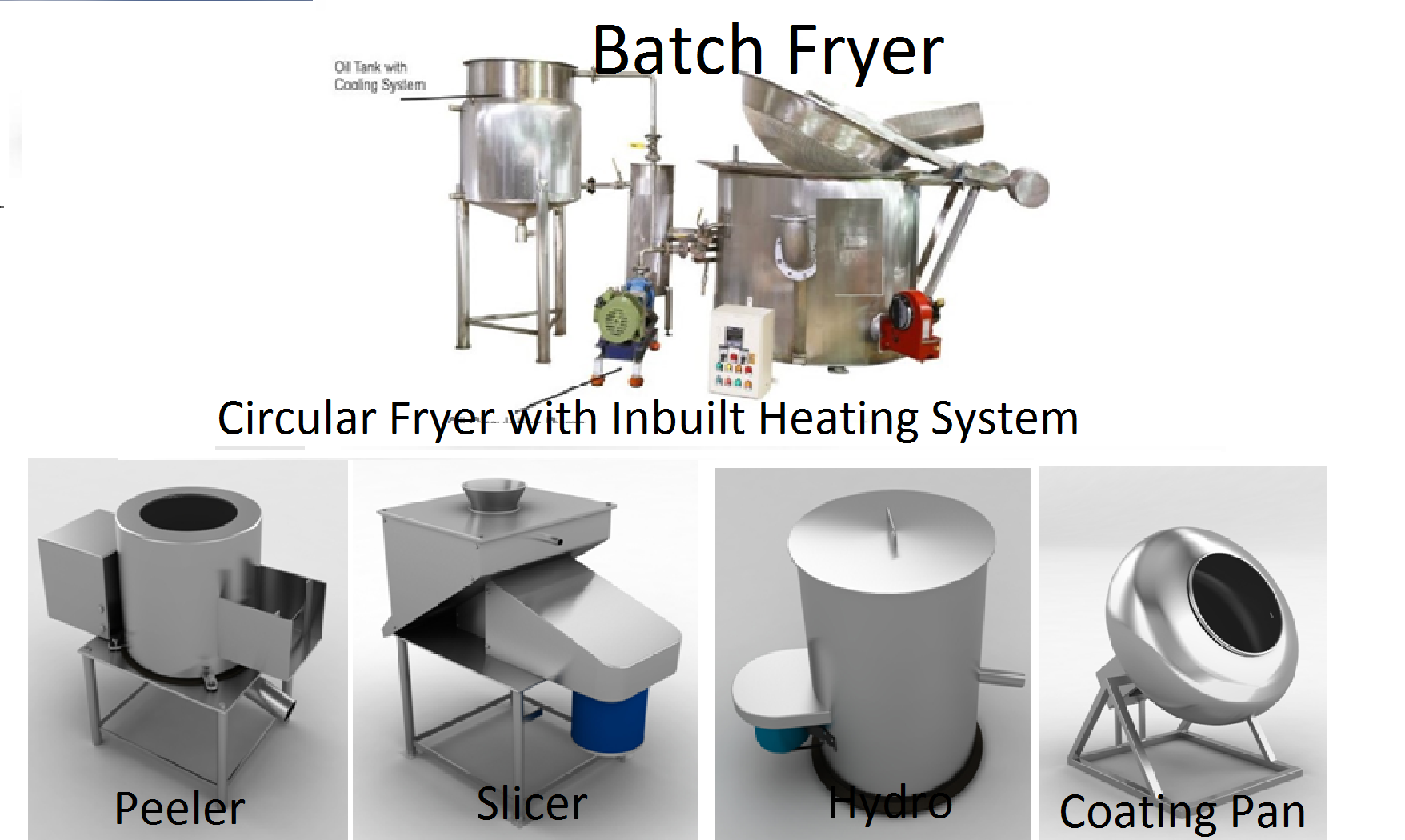 BATCH FRYER (CIRCULAR )