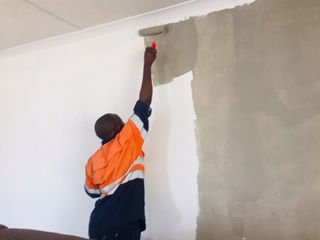 Painting and waterproofing