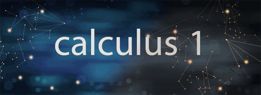 المادة الأولى : كالكلس 1 / calculus 1