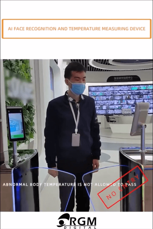 Demonstration of RGM Digital's Smart Face Temperature Measurement Device