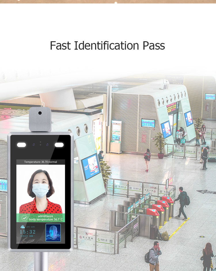 RGM Digital's RGMFR101 A.I Non-contact Infrared Body Temperature Detection Camera