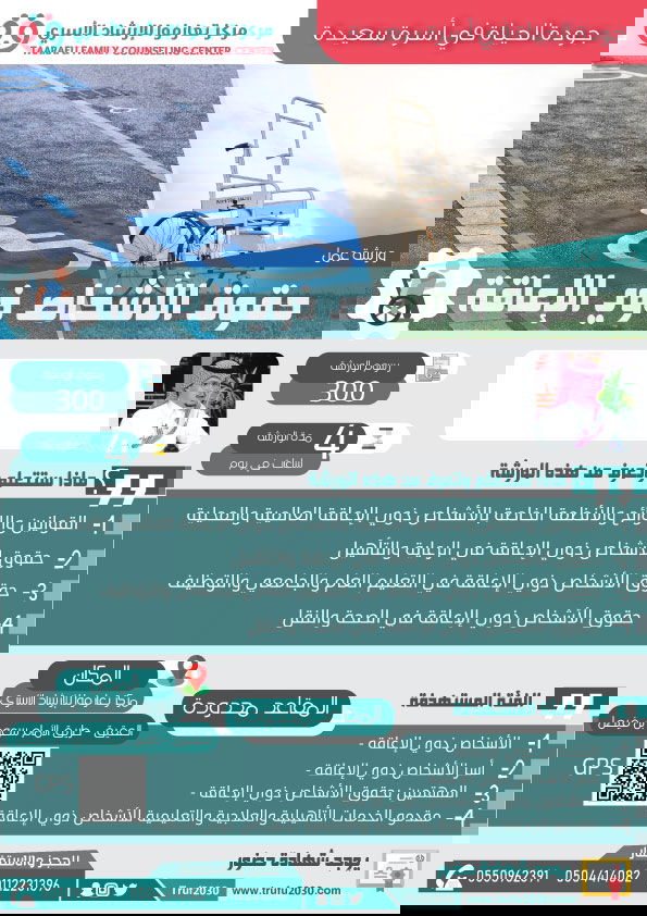 حقوق الأشخاص ذوي الاعاقة أ. يحيى القحطاني