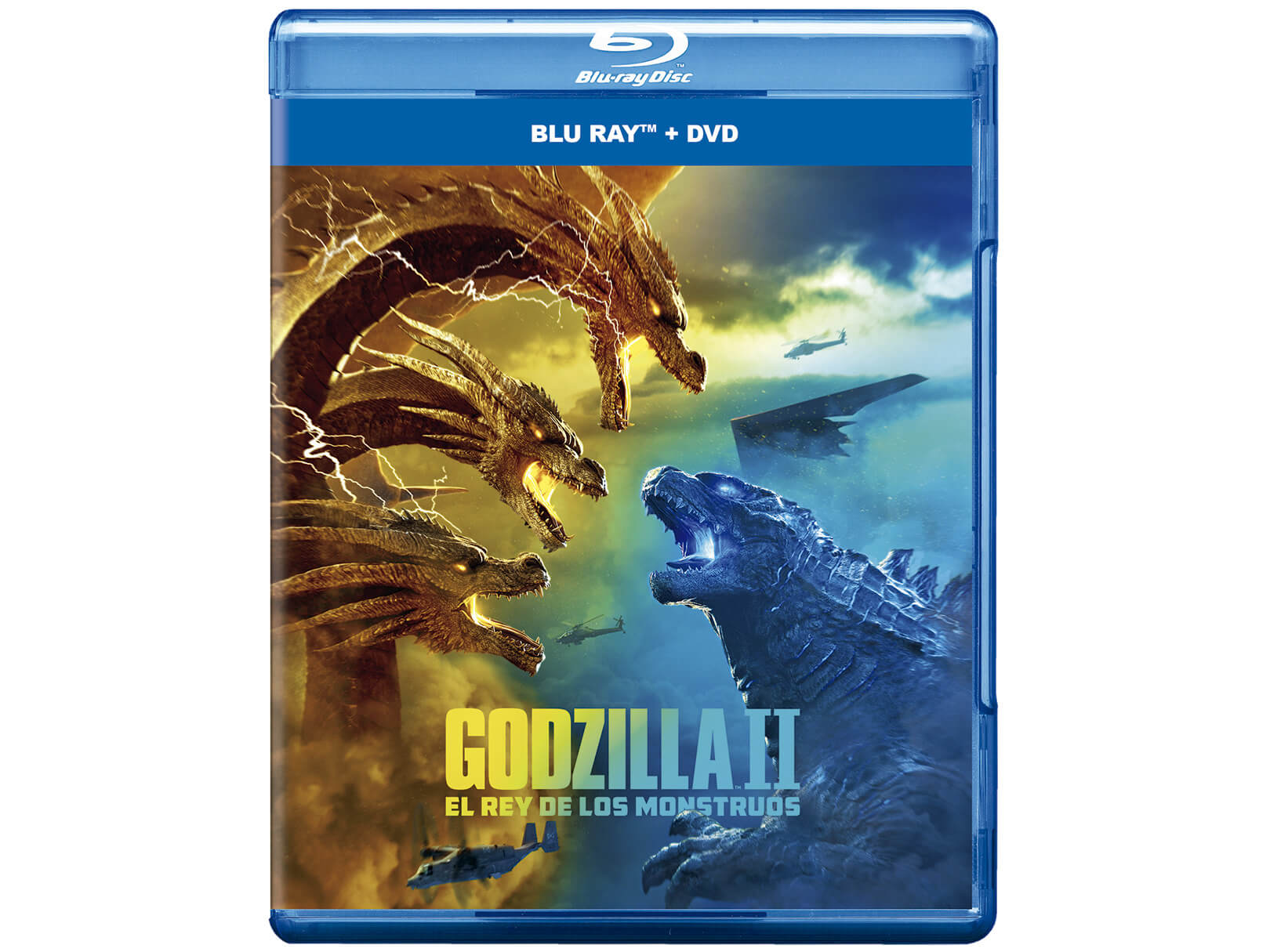 Godzilla 2: El Rey De Los Monstruos En Blu-Ray Y DVD