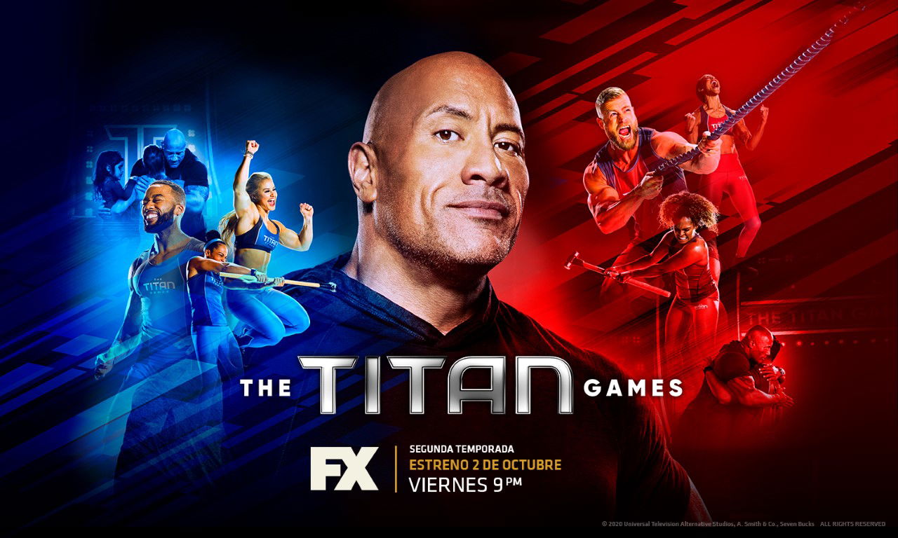 Segunda Temporada "The Titan Games" Solo Por FX