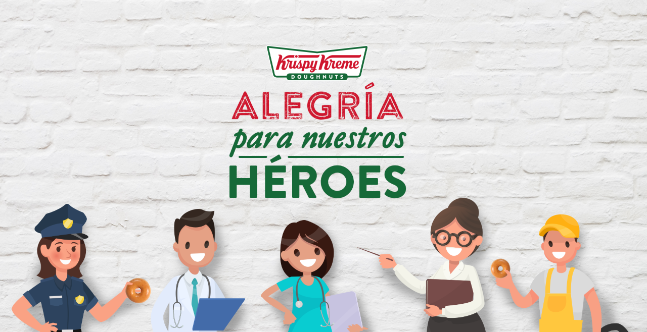 Krispy Kreme Lleva Alegria A Nuestros Heroes