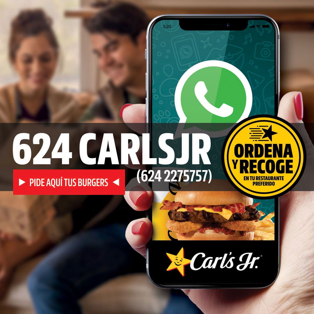 Carl´s Junior Lanza Su Servicio Por WhatsApp