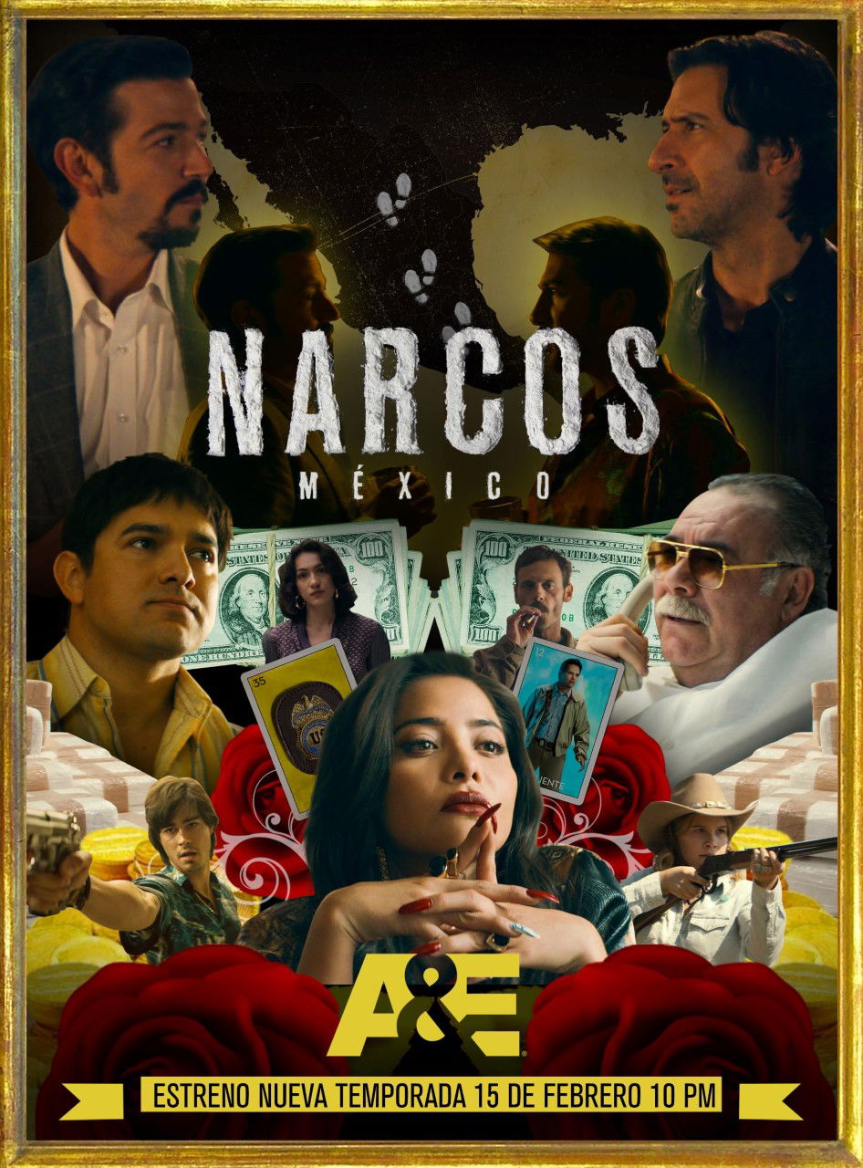 A&E Presenta La Segunda Temporada De "Narcos Mexico"