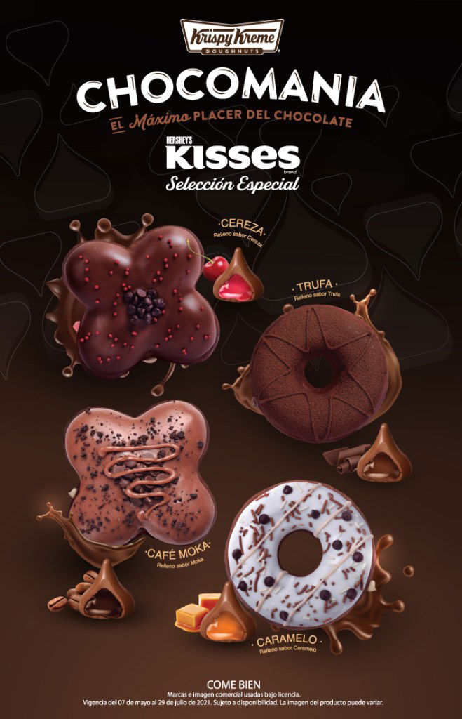 ¡Amantes Del Chocolate, Vuelve La Temporada Mas Esperada Del Año,Chocomania Krispy Kreme!