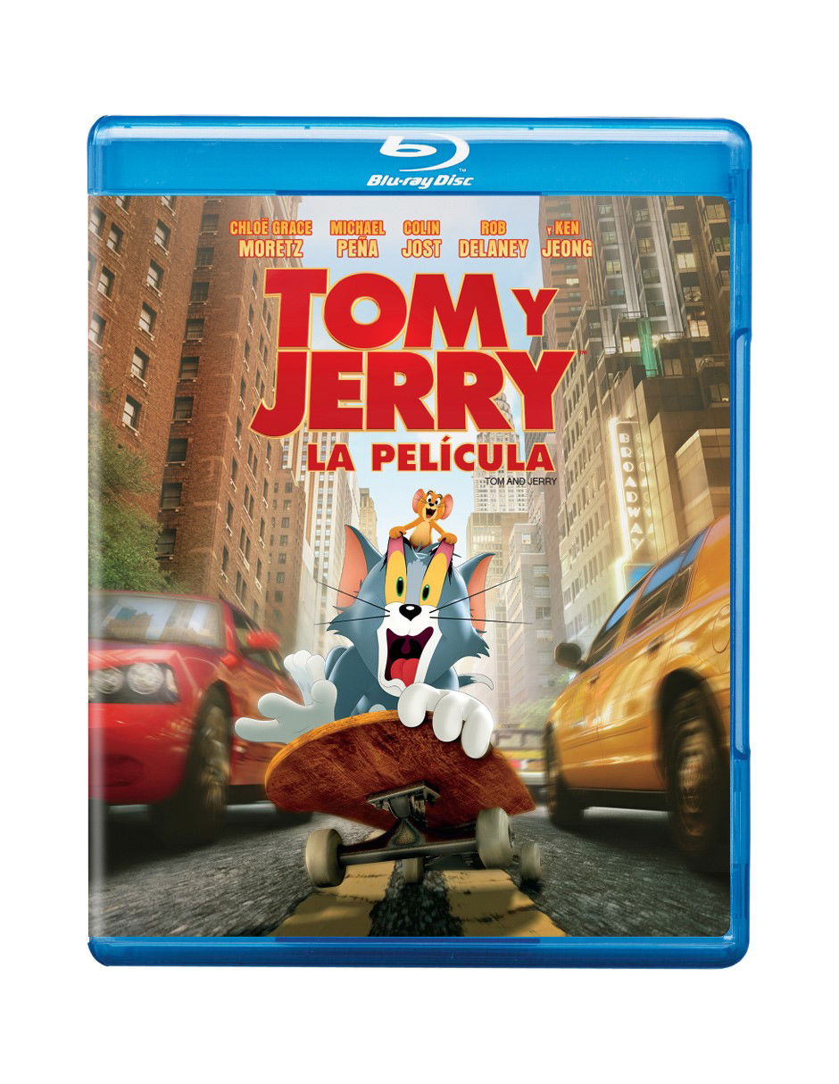 Tom Y Jerry En Blu-Ray Y DVD