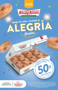 ¡Krispy Kreme Celebra 80 Años Con Increibles Sopresas!